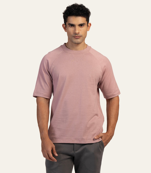 Crew Neck Raglan Sleeve